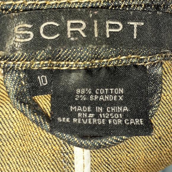 SCRIPT Jean Jacket - Picture 4 of 6